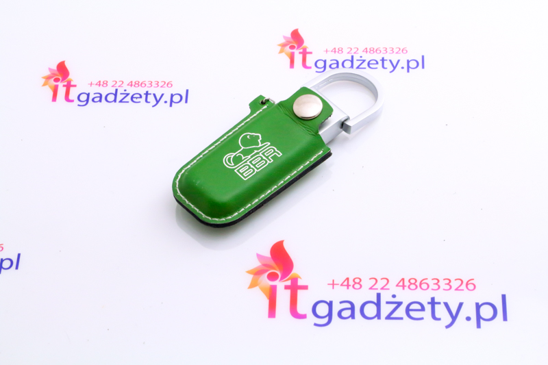 Reklamowa pamięć USB w skórzanej obudowie