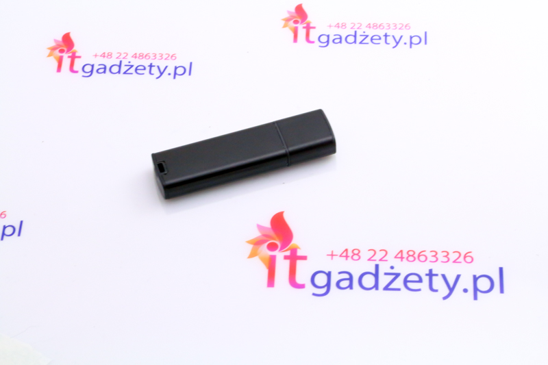Czarny, niedrogi pendrive pod grawer logo Czarny, niedrogi pendrive pod grawer logo