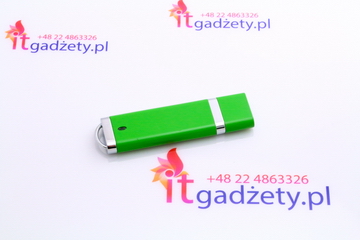 Zielony klasyczny pendrive USB